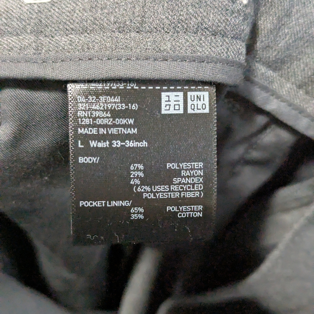 Uniqlo Gray Smart Ankle Pants